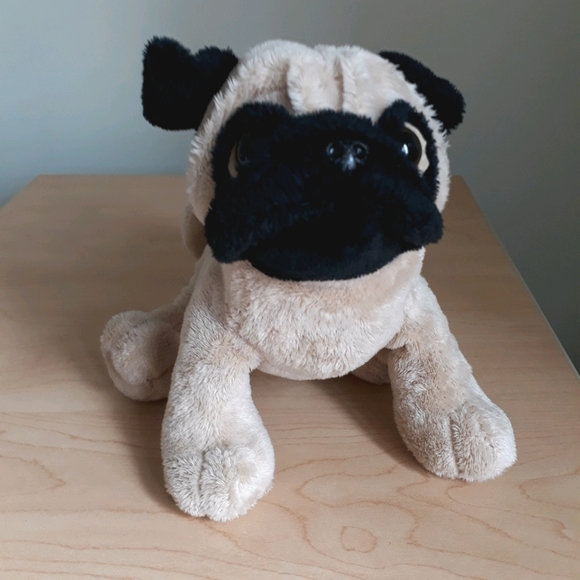 Webkinz tan pug stuffie - Picture 1 of 6